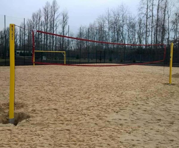 Välineet rantalentopallon eli beachvolleyn pelaamiseen