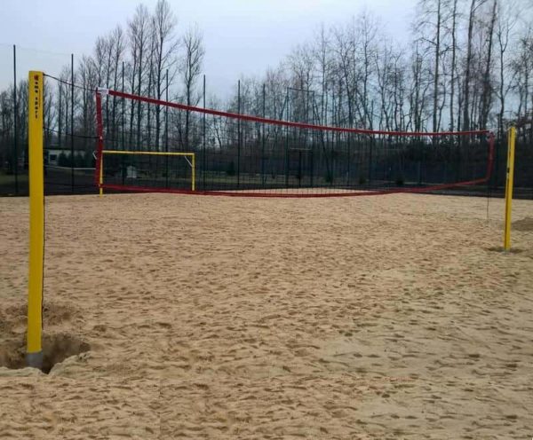 Välineet rantalentopallon eli beachvolleyn pelaamiseen