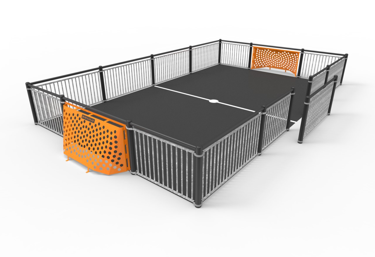 Peliareena Sport Jalkapalloon koko 8x8m 