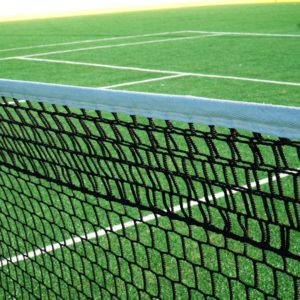 Laadukas tennisverkko Pro 4mm ulko ja sisä tenniskentille