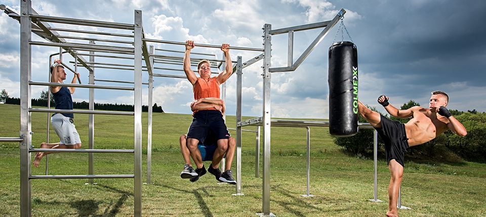 Street workout sopii hyvin lähiliikuntapaikalle