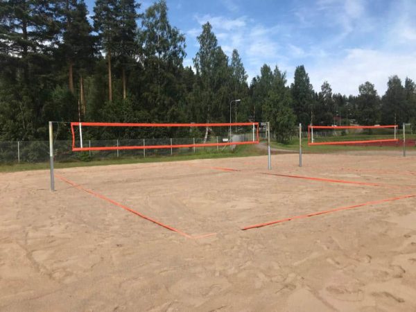 Beachvolley kentän rajalinjat