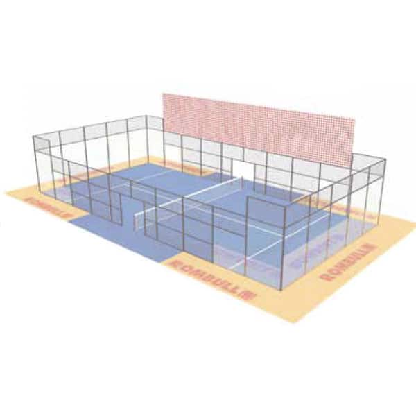 Padel kentän suojaverkko 13x3m